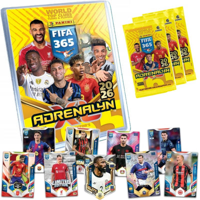 Zabawka ADRENALYN XL FIFA 365 PANINI MEGAZESTAW STARTOWY K - kolekcjonerska Panini premium dla dzieci