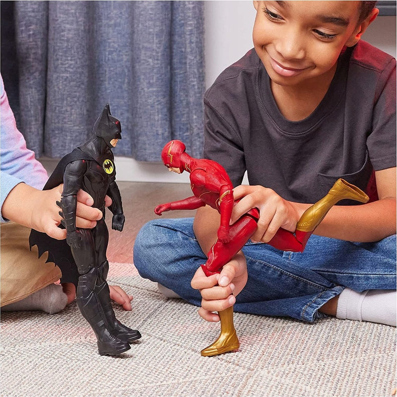 DC COMICS BATMAN RUCHOMA  THE FLASH 30cm - widok 8 opakowania szczegoly zabawka kolekcja