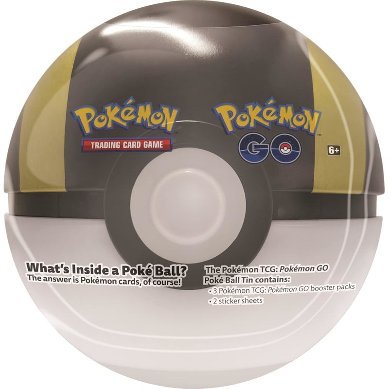 Zabawka POKEMON TCG TRADING CARD GAME POKEMON GO TIN ULTRA - kolekcjonerska Pokemon TCG premium dla dzieci