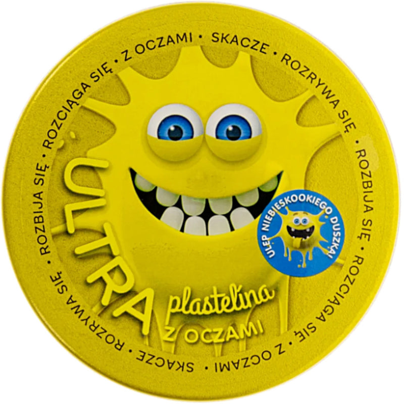 Zabawka ULTRA PLASTELINA Z OCZAMI EPEE ŻÓŁTA 80g - kolekcjonerska Epee premium dla dzieci