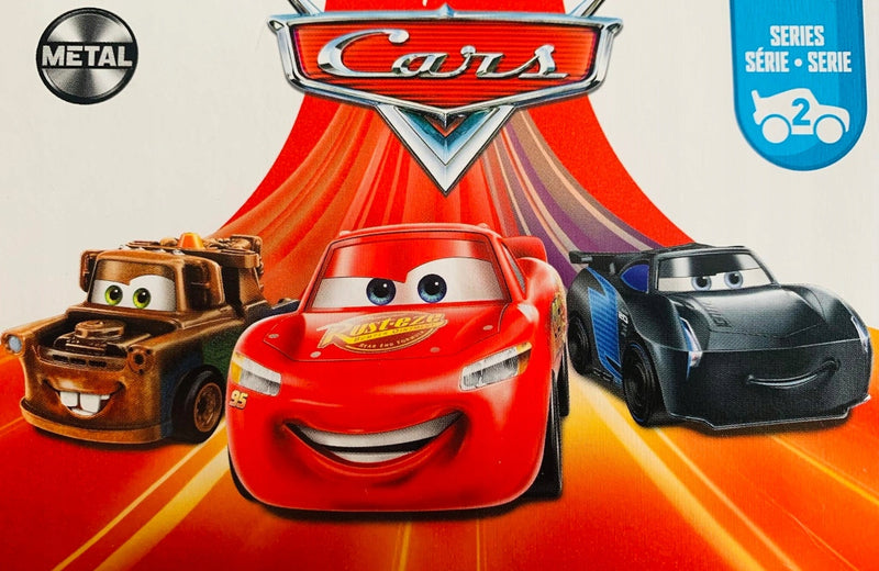 CARS AUTA DISNEY MIKROAUTA METAL MINI RA - widok 3 opakowania szczegoly zabawka kolekcja