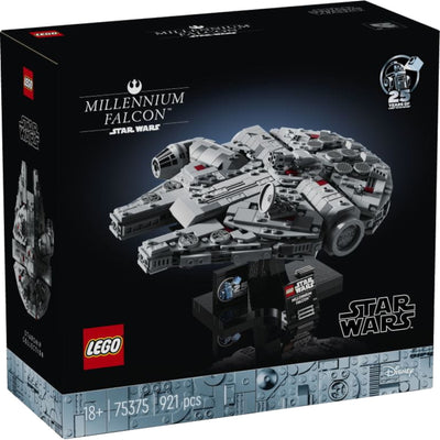 Zabawka LEGO STAR WARS DUŻY ZESTAW KLOCKÓW MILLENNIUM FALC - kolekcjonerska LEGO premium dla dzieci