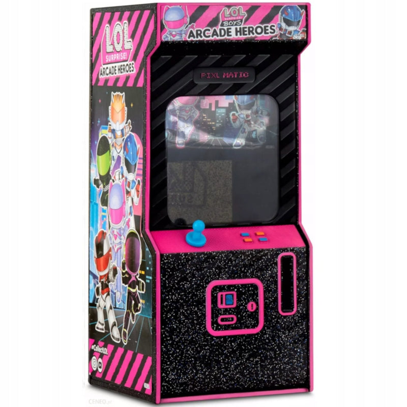 LOL SURPRISE! ARCADE HEROES BOYS LALKA L - widok 2 opakowania szczegoly zabawka kolekcja