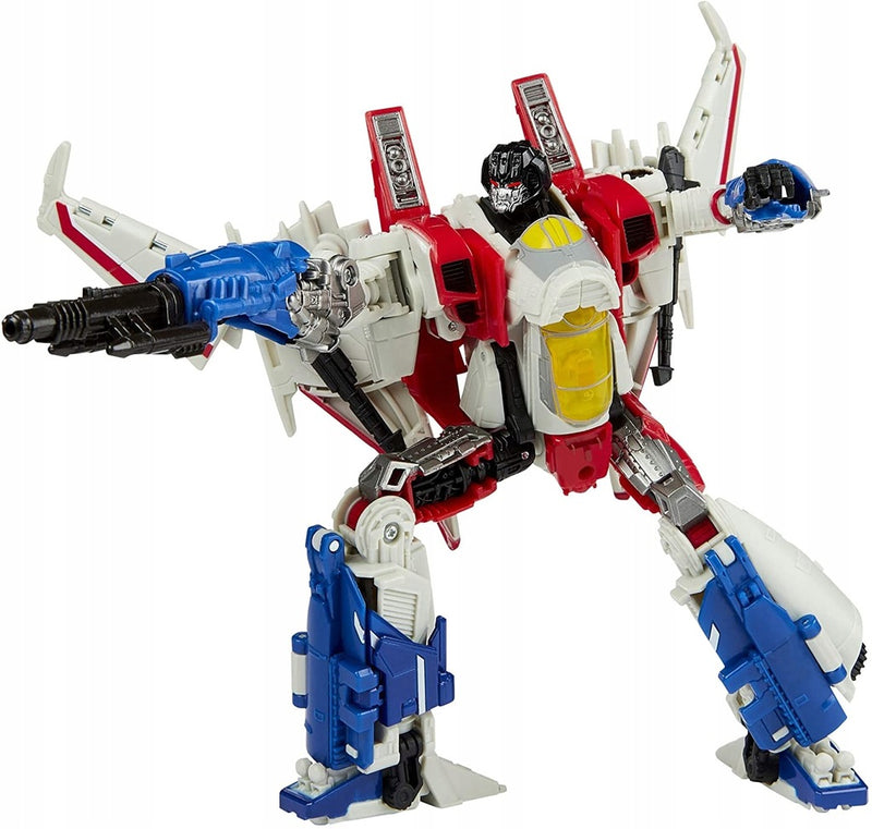 TRANSFORMERS  DECEPTICON SAMOLOT STARSCR - widok 4 opakowania szczegoly zabawka kolekcja