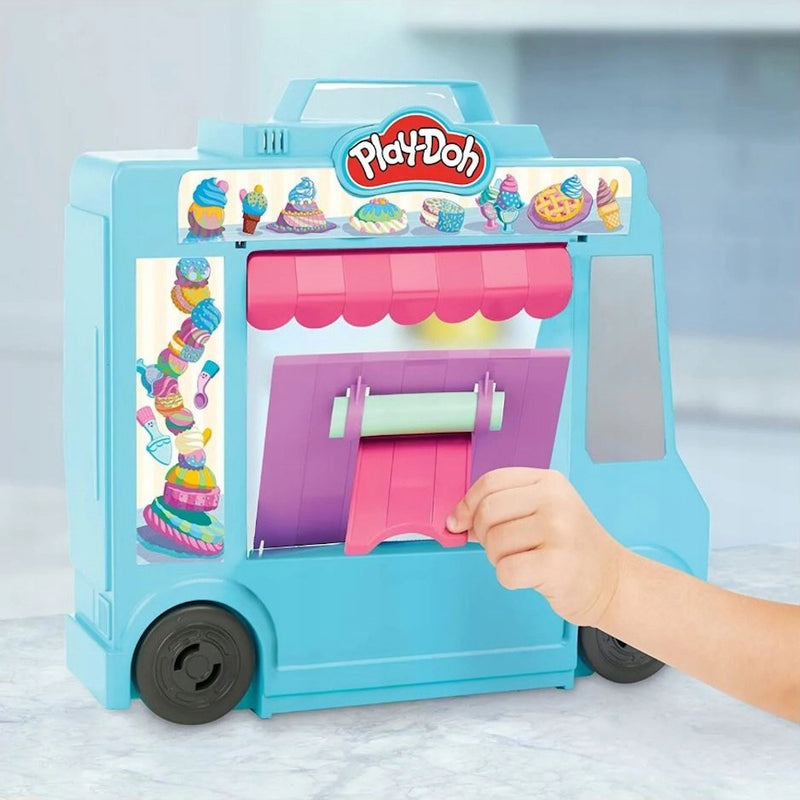 PLAY-DOH CIASTOLINA ZESTAW CIĘŻARÓWKA FU - widok 5 opakowania szczegoly zabawka kolekcja