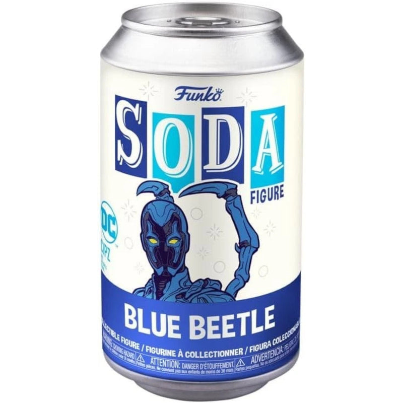 Funko POP FUNKO SODA DC COMICS BLUE BEETLE CO - widok 3 opakowania tyl back box kolekcjonerska
