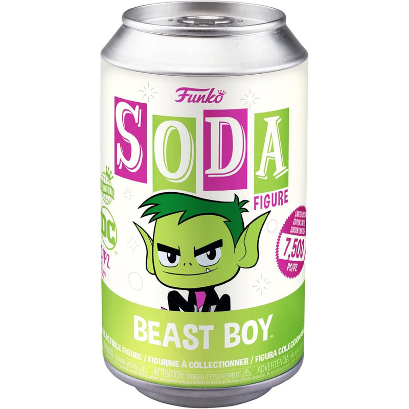 Funko POP FUNKO SODA DC COMICS COLLECTIBLE FI - widok 2 opakowania tyl back box kolekcjonerska
