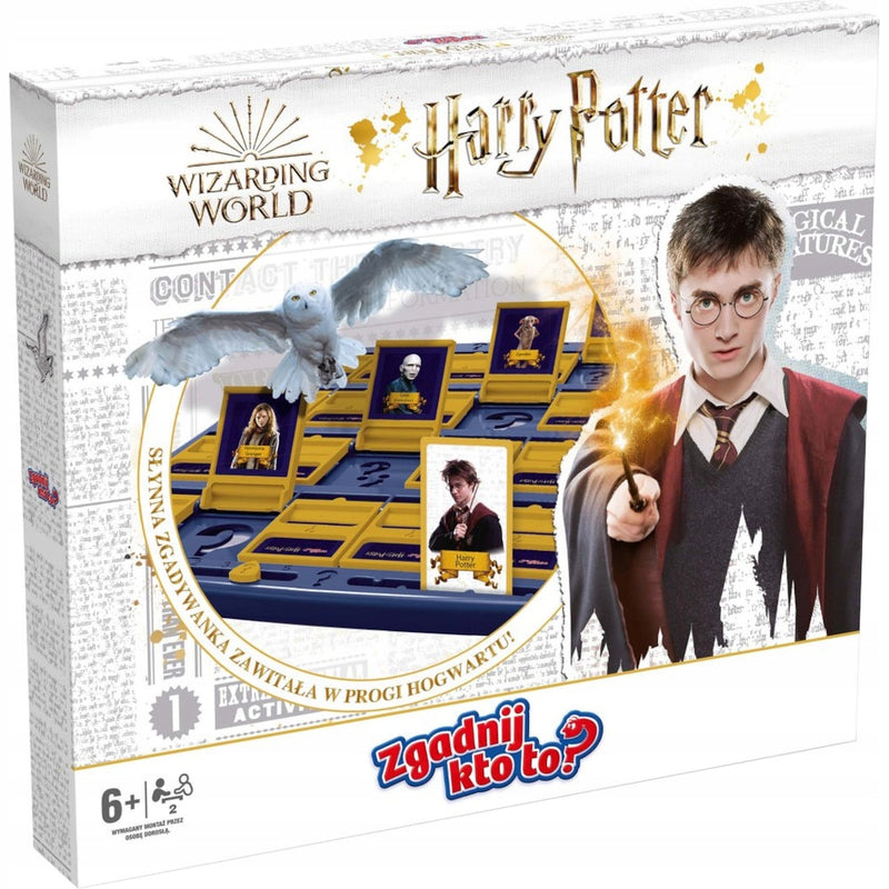 Zabawka ZGADNIJ KTO TO? HARRY POTTER WIZARDING WORLD GRA R - kolekcjonerska premium zabawki Aseo dla dzieci