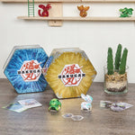 BAKUGAN BAKU-TIN ZŁOTY POJEMNIK METALOWE - widok 6 opakowania szczegoly zabawka kolekcja