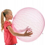 MEGA BAŃKA GEOMETRIC JUMBO BALL NIEBIESK - widok 5 opakowania szczegoly zabawka kolekcja