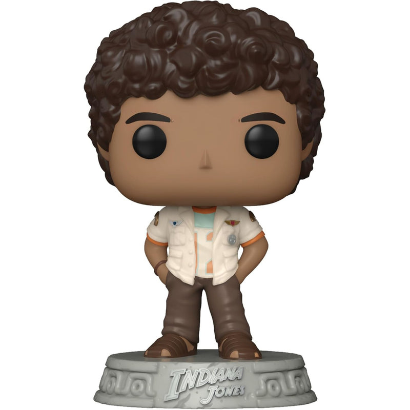 Funko POP Indiana Jones Teddy 1388 - opakowanie z tyłu - Harrison Ford film companion