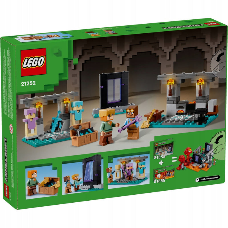 LEGO MINECRAFT ORYGINALNY DUŻY ZESTAW KL - widok 4 opakowania szczegoly zabawka kolekcja