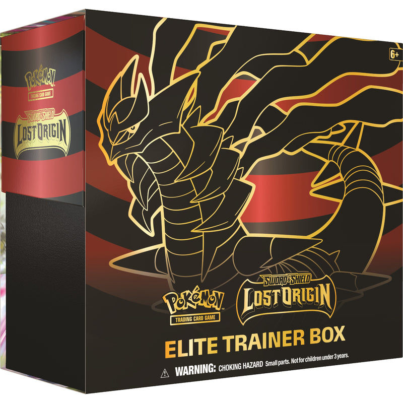 Zabawka POKEMON TCG TRADING CARD GAME SWORD & SHIELD LOST  - kolekcjonerska Pokemon TCG premium dla dzieci