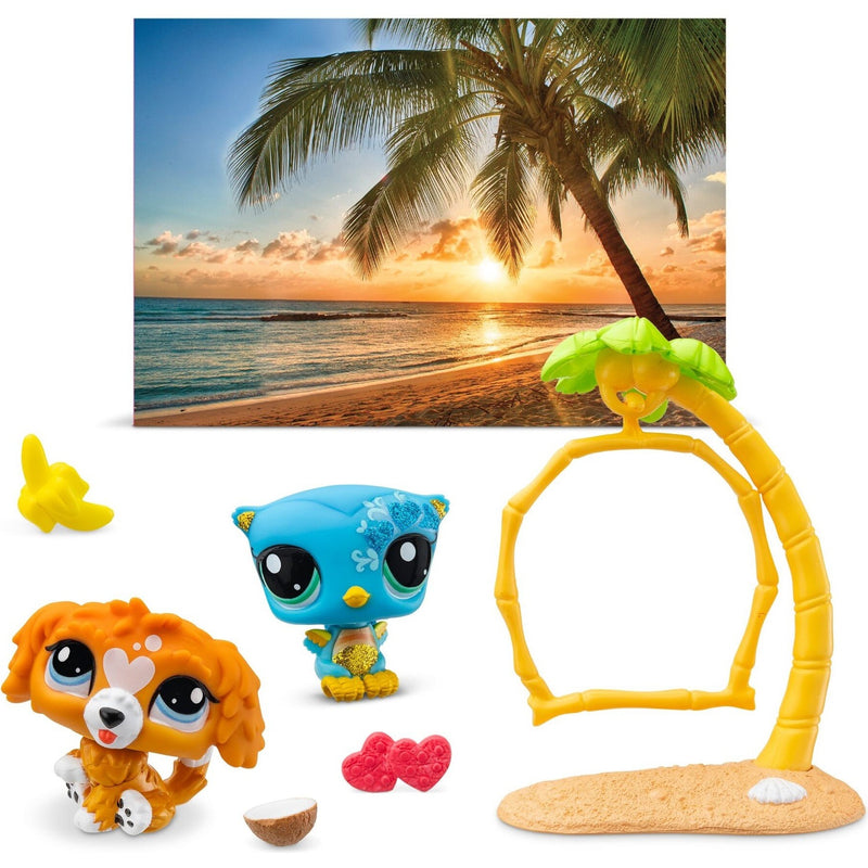 LITTLEST PET SHOP LPS SERIA 1 PETFLUENCE - widok 4 TM Toys opakowanie szczegoly collectible