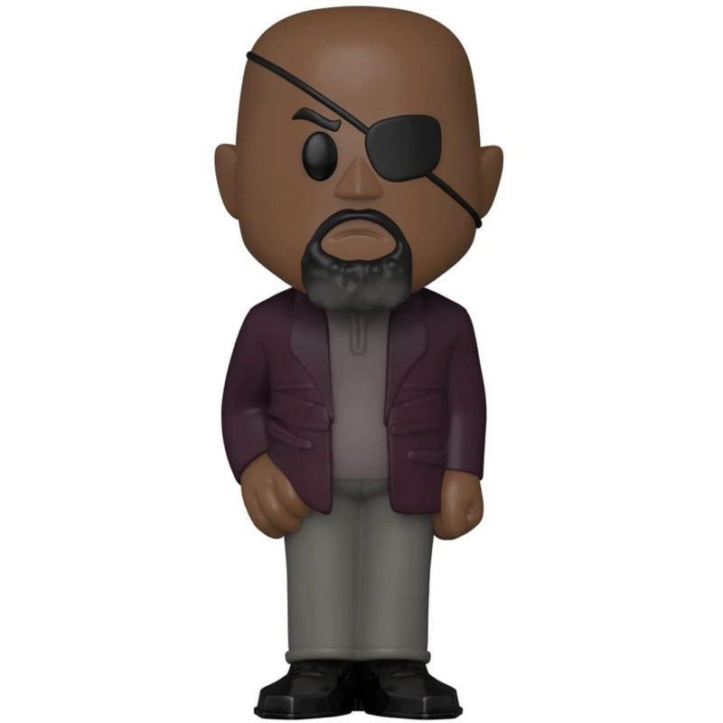 Funko POP FUNKO SODA MARVEL NICK FURY COLLECT - widok 2 opakowania tyl back box kolekcjonerska