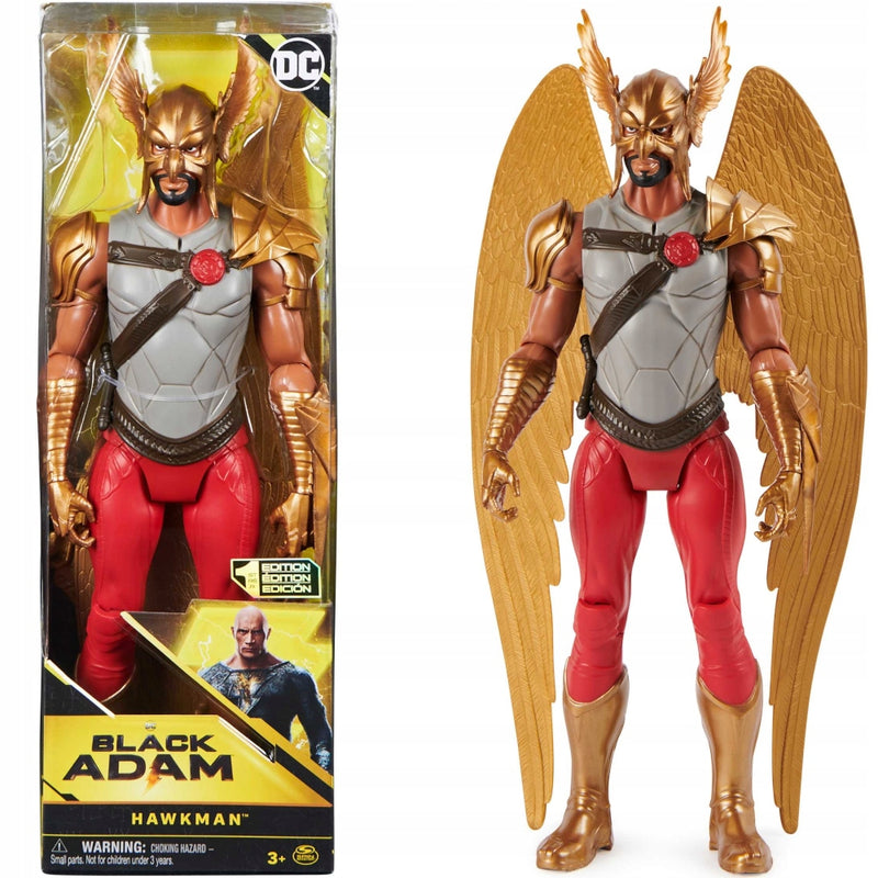 Zabawka BLACK ADAM DC COMICS SPIN MASTER ORYGINALNA RUCHOM - kolekcjonerska premium zabawki Aseo dla dzieci