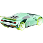 CARS GLOW RACERS AUTA METAL POJAZD ŚWIEC - widok 2 Mattel opakowanie szczegoly collectible