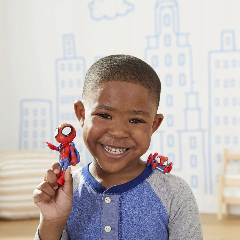 SPIDEY ZESTAW 6-PAK SPIDEY MILES MORALES - widok 4 opakowania Hasbro szczegoly kolekcja