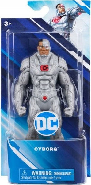 DC COMICS BATMAN  CYBORG SPIN MASTER 15c - widok 2 opakowania szczegoly zabawka kolekcja