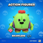 BRAWL STARS PMI RUCHOMA KOLEKCJONERSKA   - widok 7 opakowania szczegoly zabawka kolekcja