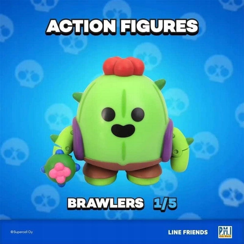 BRAWL STARS PMI RUCHOMA KOLEKCJONERSKA   - widok 7 opakowania szczegoly zabawka kolekcja