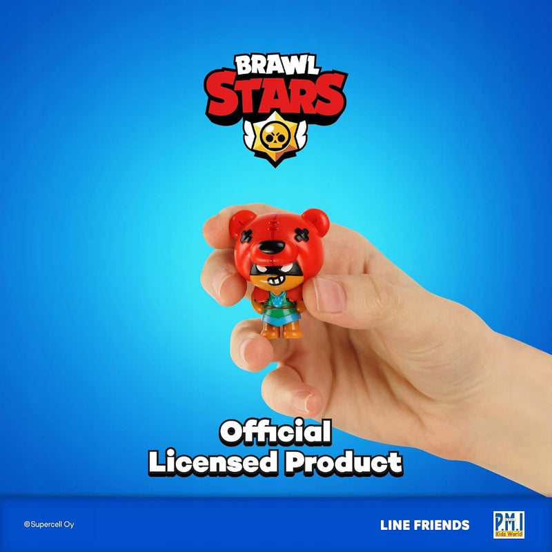 BRAWL STARS PMI ZESTAW FIGUREK KOLEKCJON - widok 4 opakowania szczegoly zabawka kolekcja