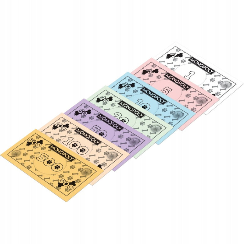 MONOPOLY EDYCJA PSY GRA HASBRO - widok 3 opakowania szczegoly zabawka kolekcja collectible