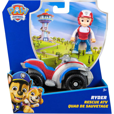 Psi Patrol Paw Patrol Pojazd Ratunkowy Rescue Atv (Quad) + Figurka Ryder