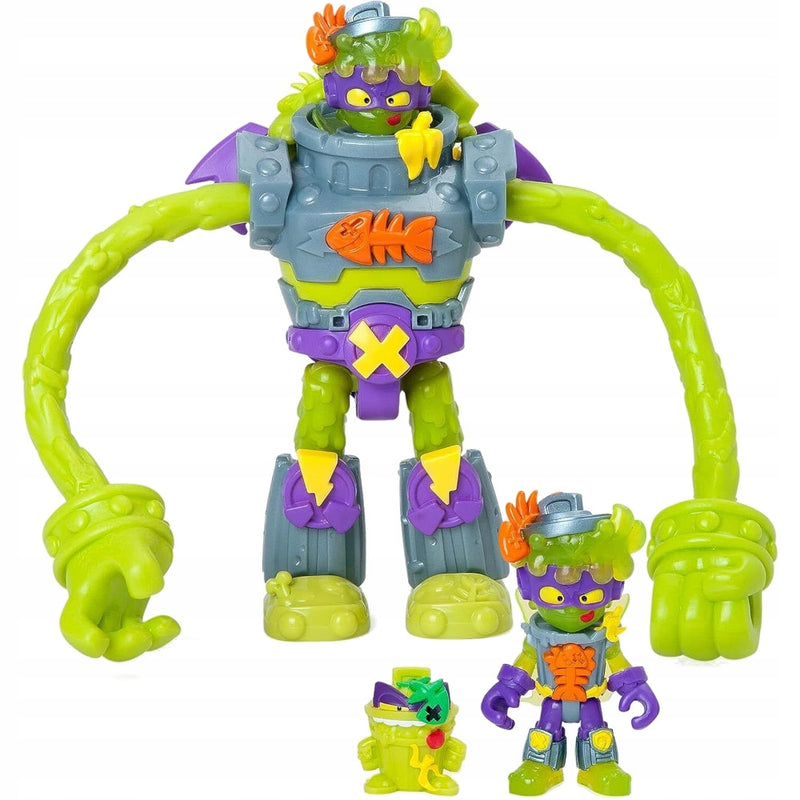 SUPER ZINGS THINGS SUPERBOT POWER ARMS T - widok 2 opakowania szczegoly zabawka kolekcja