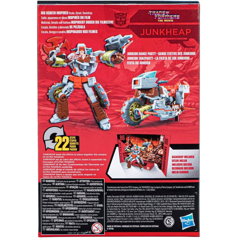 TRANSFORMERS THE MOVIE STUDIO SERIES TAK - widok 2 opakowania Hasbro szczegoly kolekcja