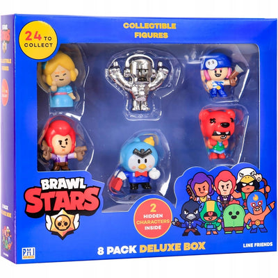 Zabawka BRAWL STARS PMI 8-PAK PIPER SILVER FRANK PENNY COL - kolekcjonerska premium zabawki Aseo dla dzieci