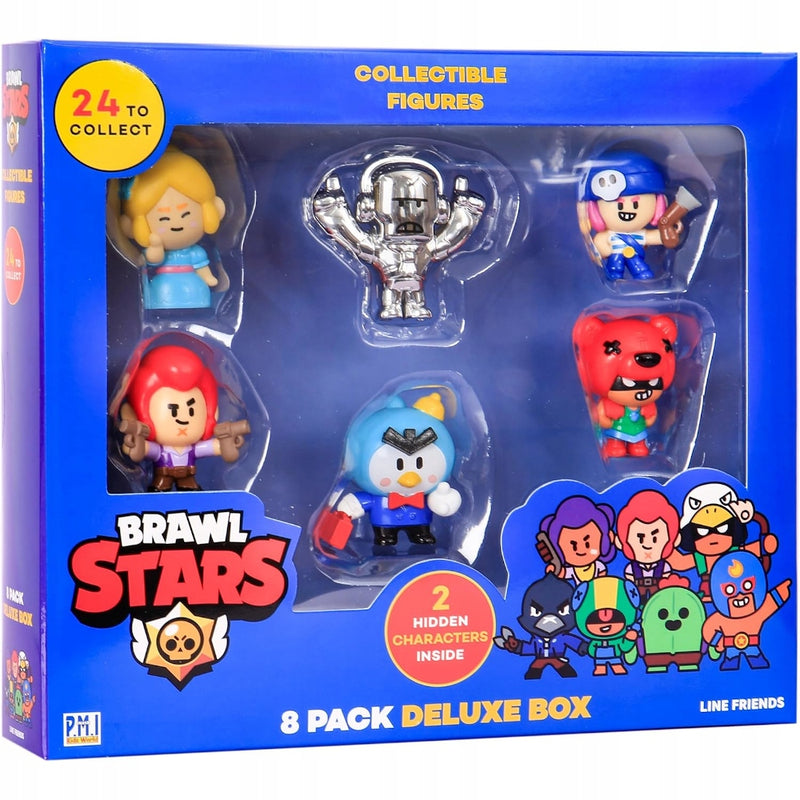 Zabawka BRAWL STARS PMI 8-PAK PIPER SILVER FRANK PENNY COL - kolekcjonerska premium zabawki Aseo dla dzieci