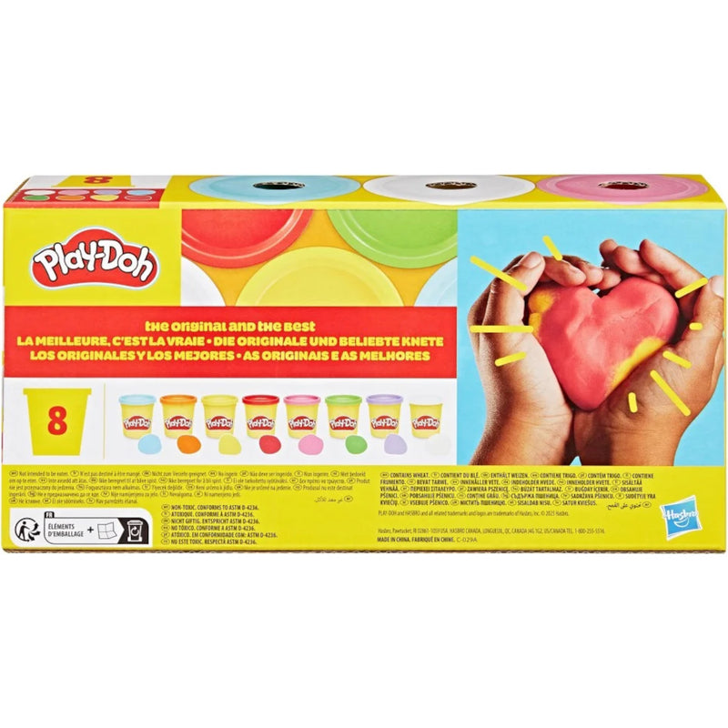 PLAY-DOH CIASTOLINA KOLOROWA ZESTAW TUB  - widok 2 opakowania Hasbro szczegoly kolekcja