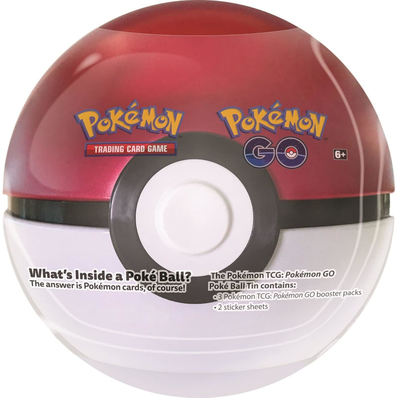 Zabawka POKEMON TCG TRADING CARD GAME POKEMON GO TIN POKE  - kolekcjonerska Pokemon TCG premium dla dzieci