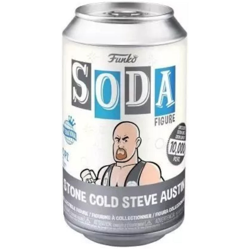 Funko POP FUNKO SODA FIGURE  WWE STONE COLD S - widok 3 opakowania tyl back box kolekcjonerska
