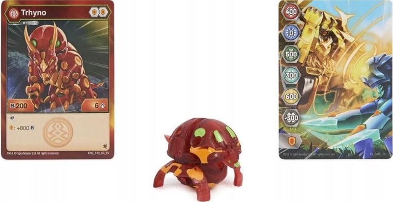 BAKUGAN MYTHIC PACK KULA  PYRUS TRHYNO - widok 2 opakowania szczegoly zabawka kolekcja