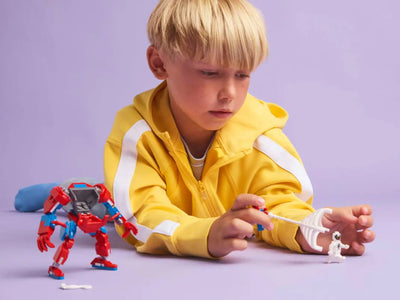 LEGO MARVEL SPIDER-MAN KLOCKI MECH SPIDE - widok 2 LEGO opakowanie szczegoly collectible