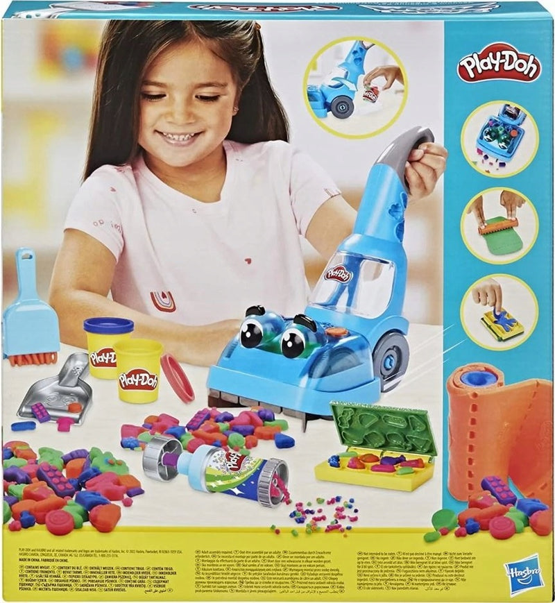 PLAY-DOH ZESTAW CZYSZCZĄCY I SPRZĄTAJĄCY - widok 4 opakowania szczegoly zabawka kolekcja