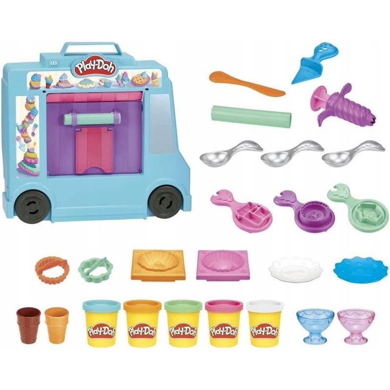 PLAY-DOH CIASTOLINA ZESTAW CIĘŻARÓWKA FU - widok 2 opakowania szczegoly zabawka kolekcja