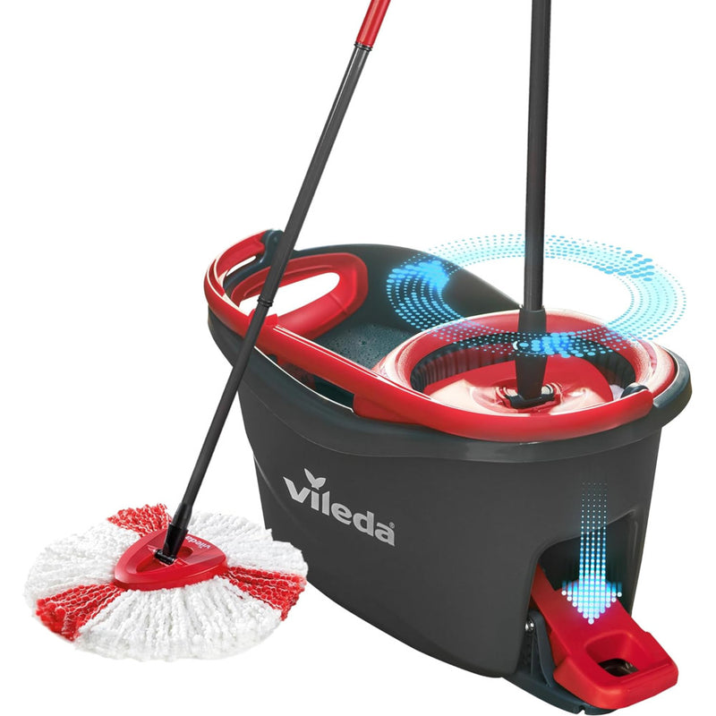 VILEDA TURBO MOP OBROTOWY 2w1 MICROFIBRE - widok 6 Vileda opakowanie szczegoly collectible