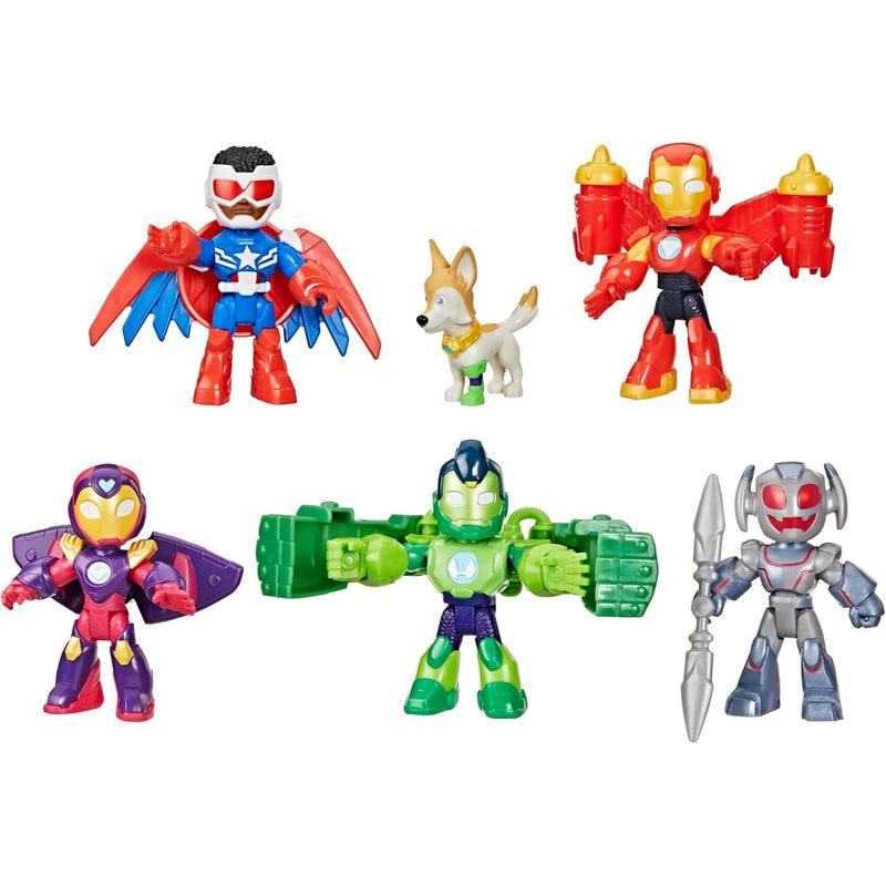 IRON MAN I SUPER EKIPA MARVEL HASBRO 6-P - widok 4 opakowania Hasbro szczegoly kolekcja