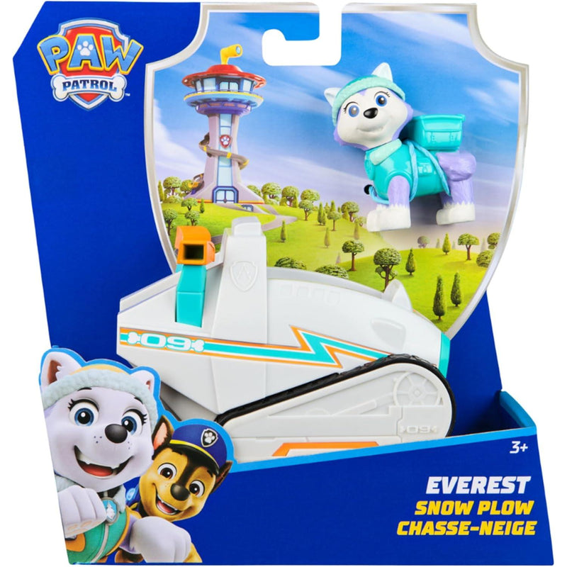 Zabawka PSI PATROL PAW PATROL POJAZD RATUNKOWY SNOW PLOW + - kolekcjonerska Spin Master premium dla dzieci