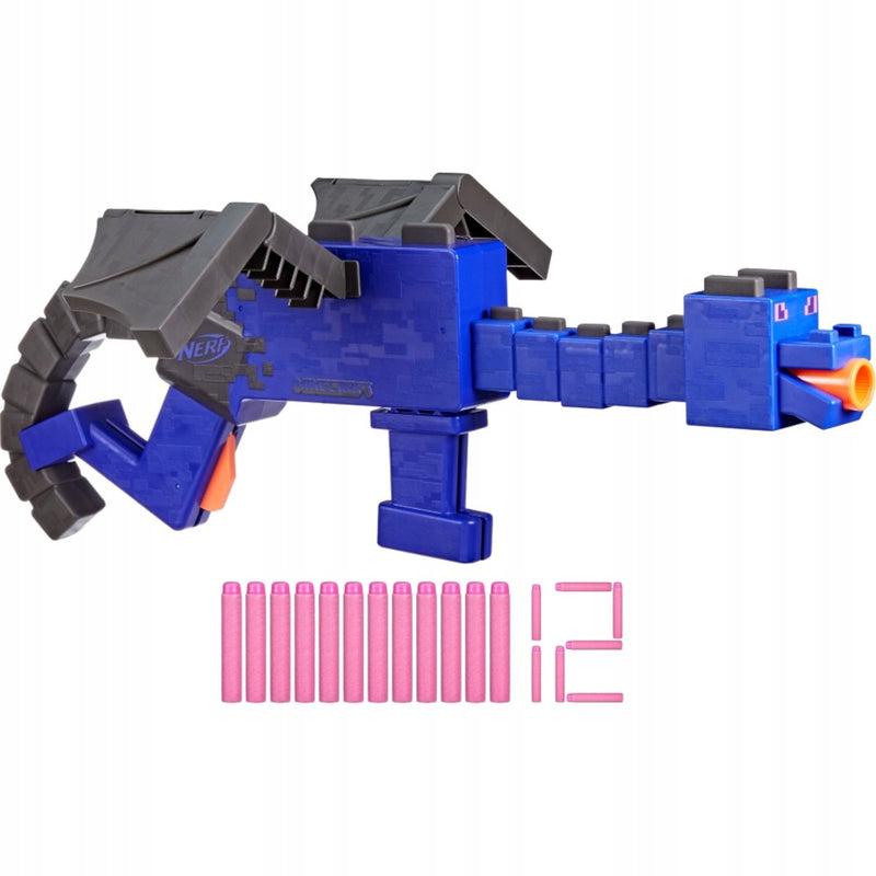 KARABIN PISTOLET NERF ELITE MINECRAFT EN - widok 2 opakowania szczegoly zabawka kolekcja