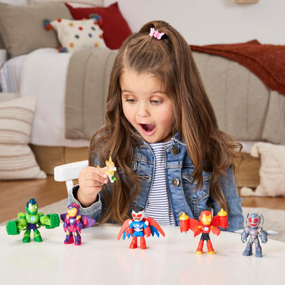 IRON MAN I SUPER EKIPA MARVEL HASBRO 6-P - widok 2 opakowania Hasbro szczegoly kolekcja