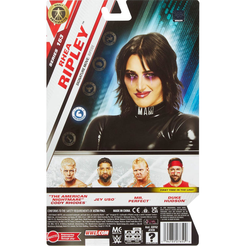 WWE MAIN EVENT SERIES 153 SERIA MATTEL R - widok 2 Mattel opakowanie szczegoly collectible