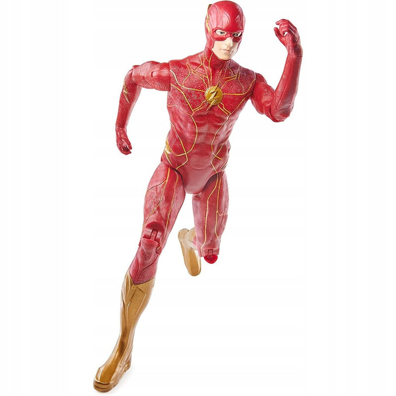 DC COMICS BATMAN RUCHOMA  THE FLASH 30cm - widok 4 opakowania szczegoly zabawka kolekcja