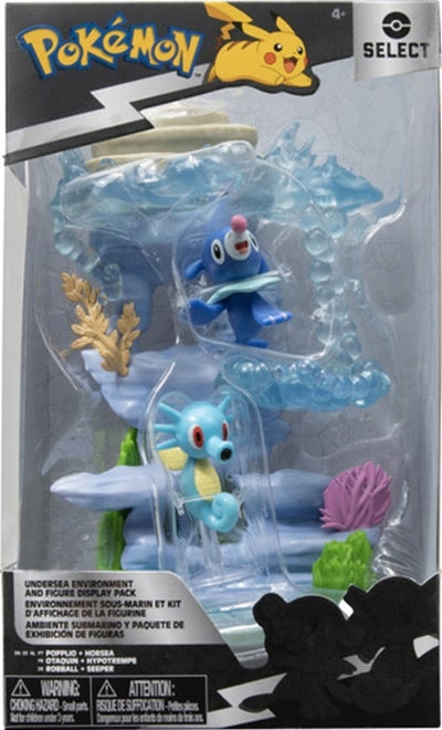 Pokemon Zestaw Podwodny Świat Popplio Horsea