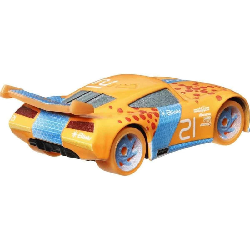 CARS GLOW RACERS AUTA METAL POJAZD ŚWIEC - widok 2 Mattel opakowanie szczegoly collectible