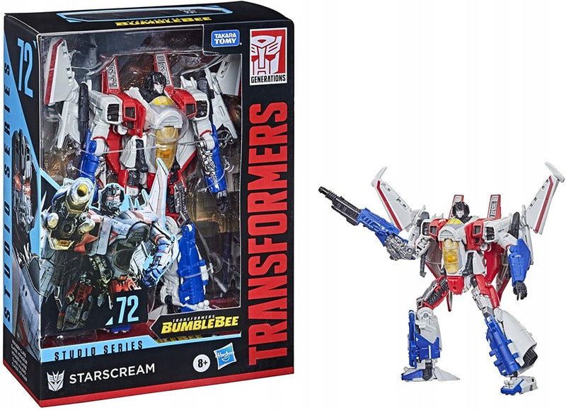 TRANSFORMERS  DECEPTICON SAMOLOT STARSCR - widok 2 opakowania szczegoly zabawka kolekcja
