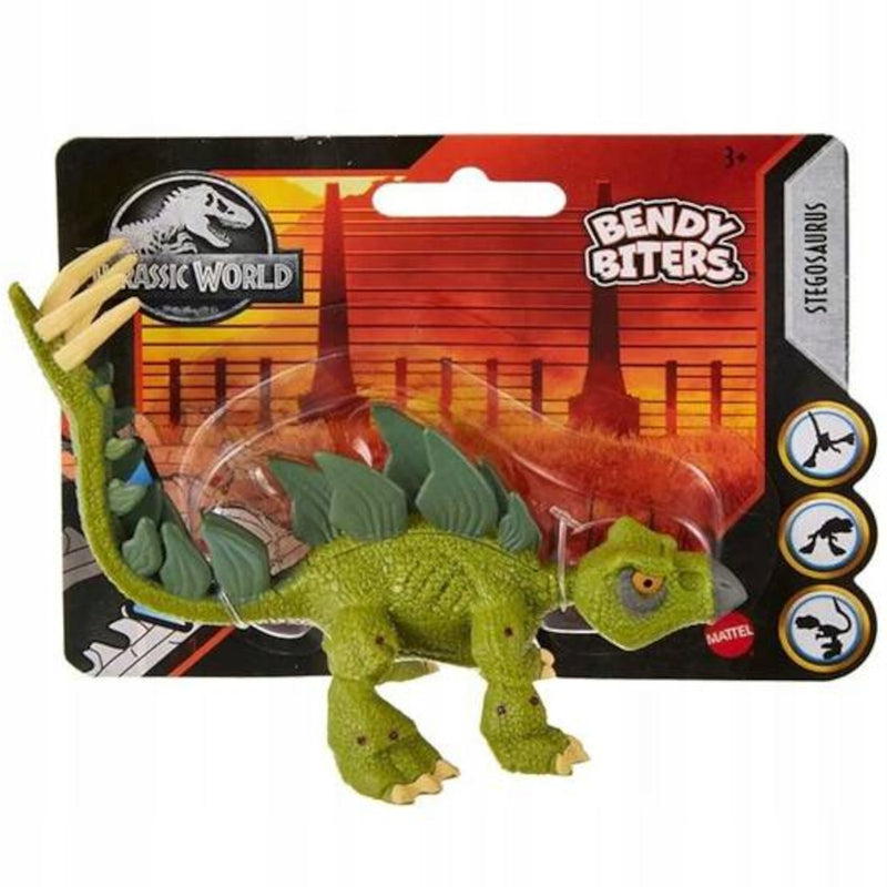 Zabawka JURASSIC WORLD BENDY BITERS PARK JURAJSKI  DINOZAU - kolekcjonerska premium zabawki Aseo dla dzieci